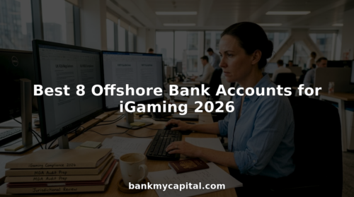 Business analyst reviewing offshore banking for iGaming
